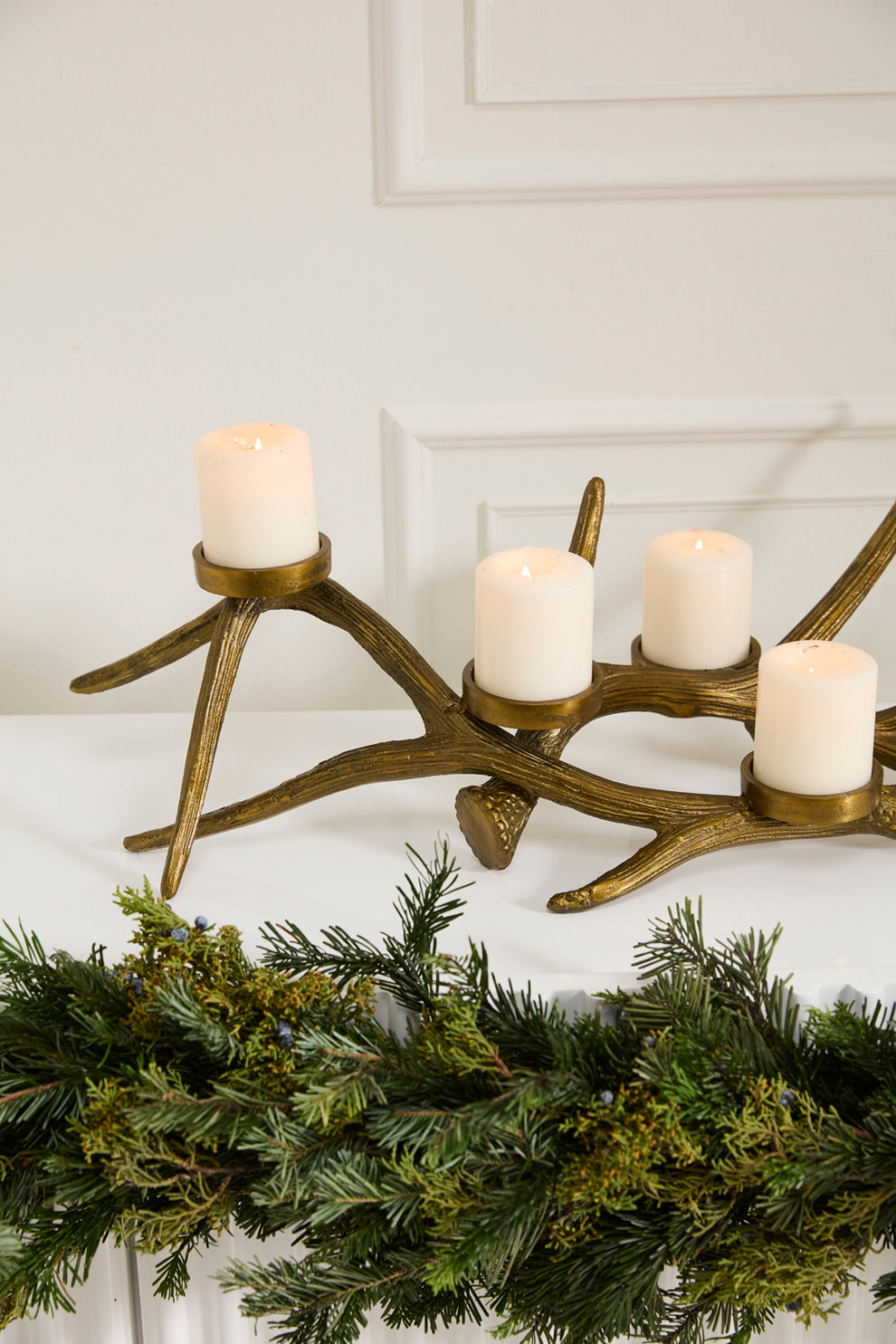 Andean Antler Candleholder By Accent Decor | Candle Holders | Modishstore - 5