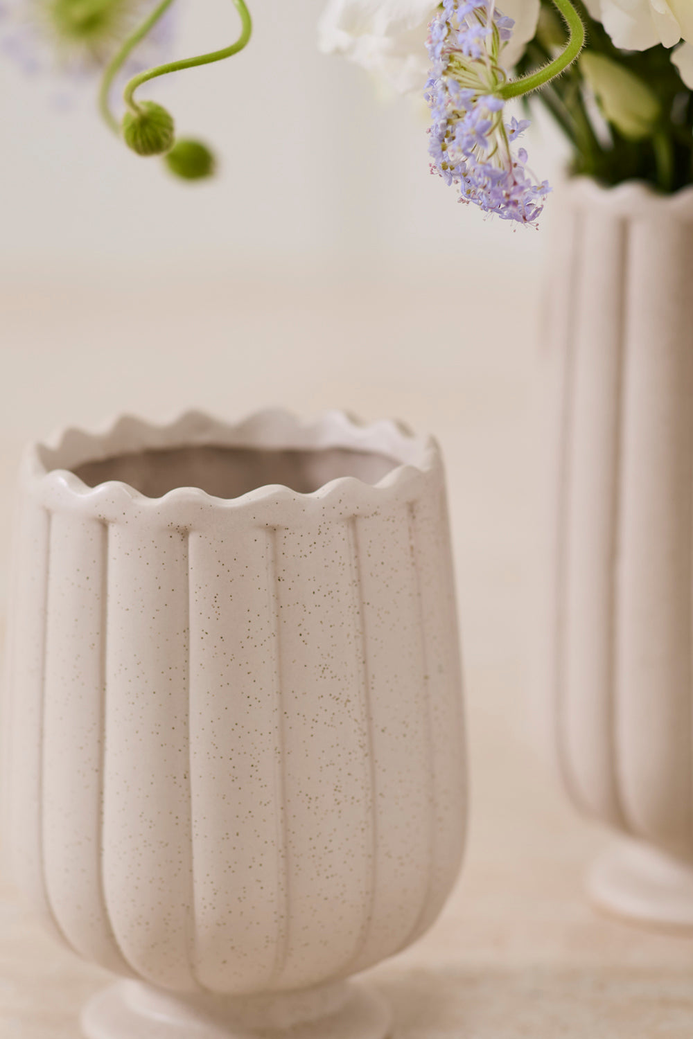 Andeno Vase Set of 4 By Accent Decor | Vases | Modishstore - 1
