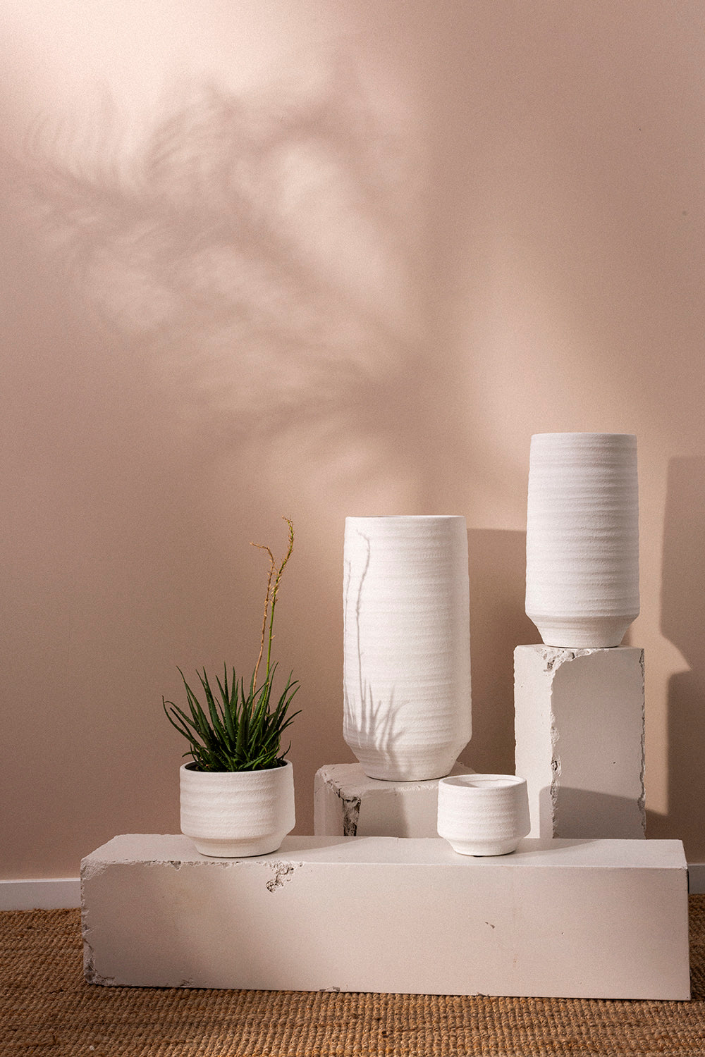 Andrade Collection Set of 4 By Accent Decor | Planters, Troughs & Cachepots | Modishstore - 3