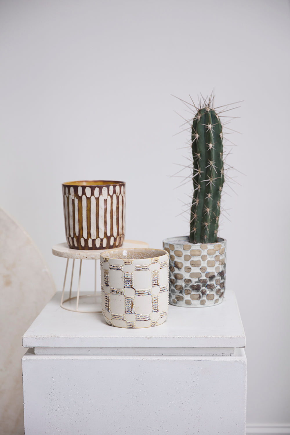 Anselm Pot Set of 2 By Accent DŽcor