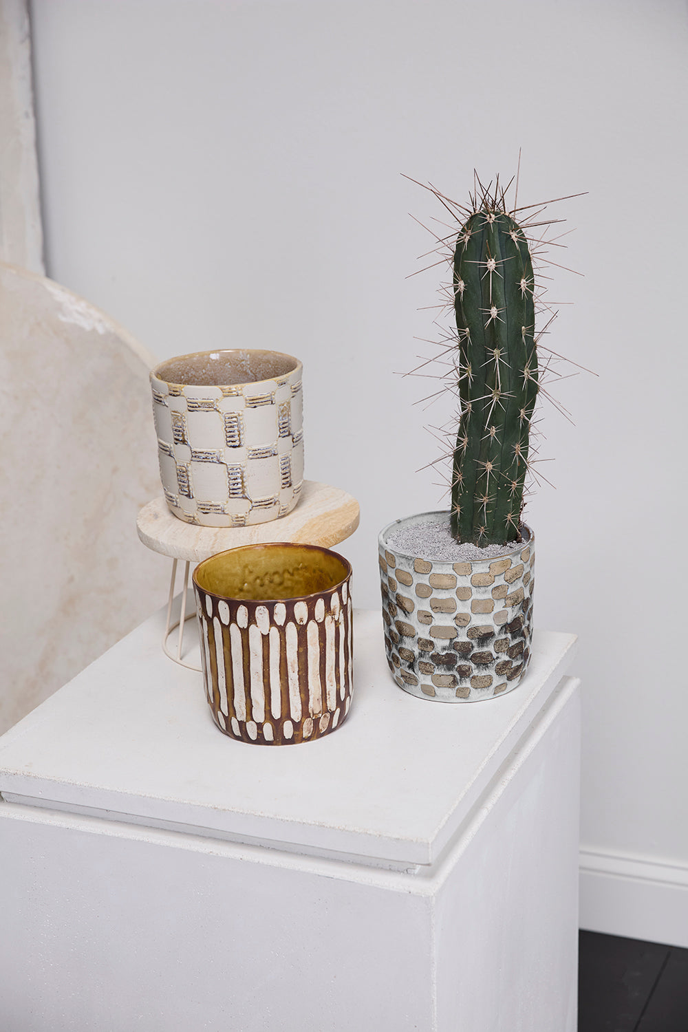 Anselm Pot Set of 2 By Accent DŽcor
