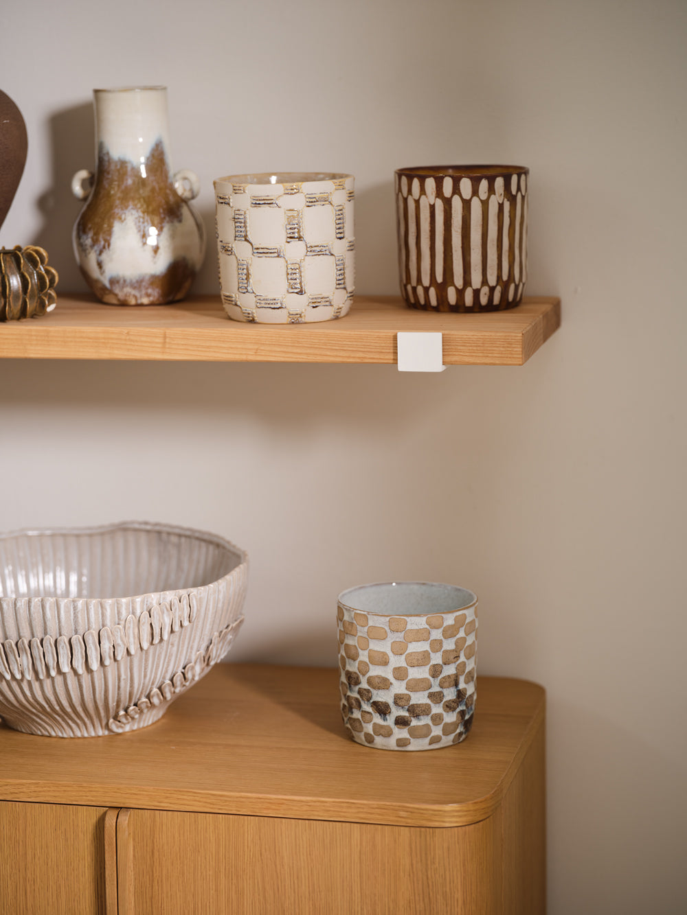 Anselm Pot Set of 2 By Accent DŽcor