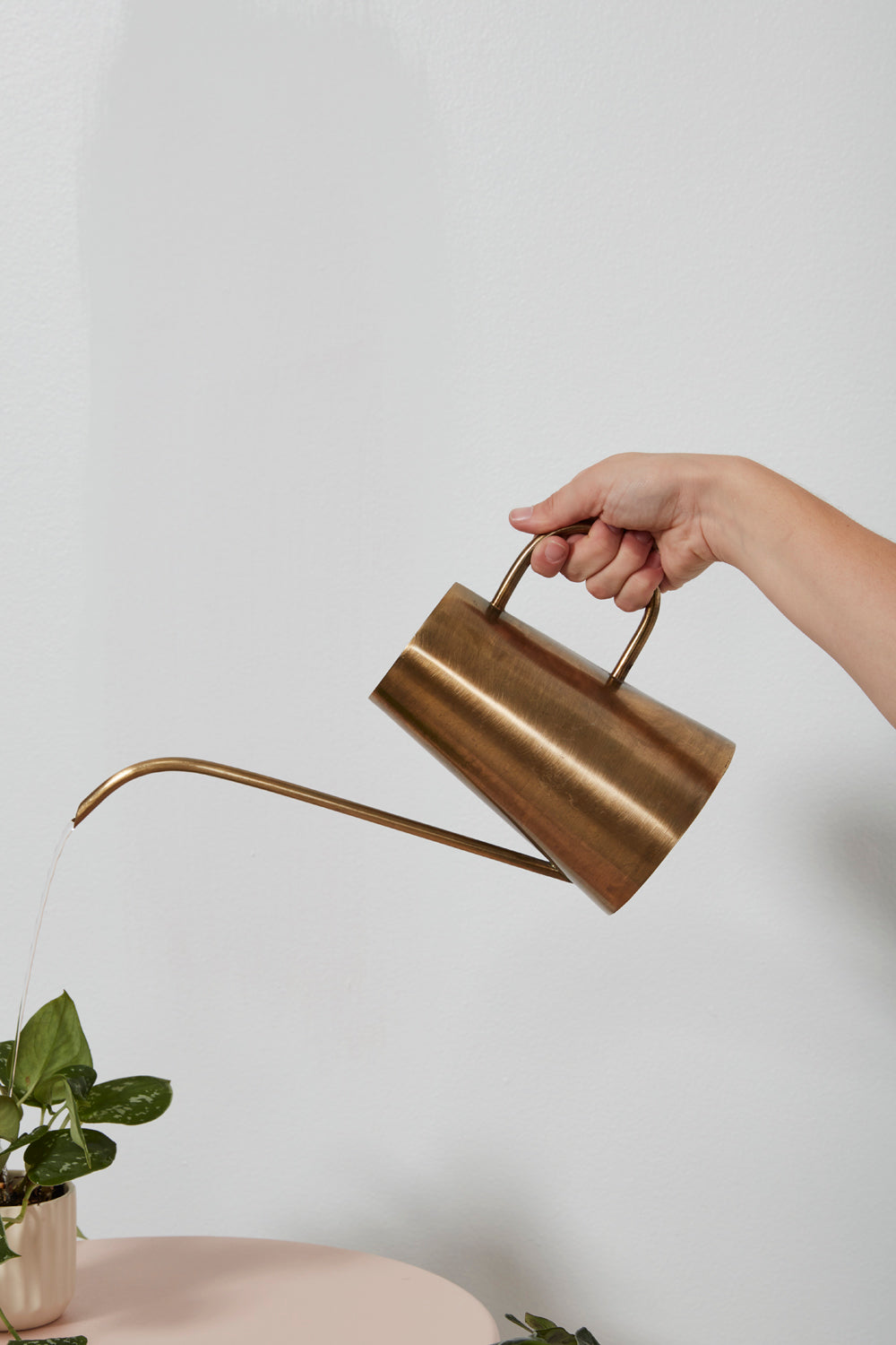Antalya Watering Can Set of 2 By Accent Decor | Planters, Troughs & Cachepots | Modishstore - 1