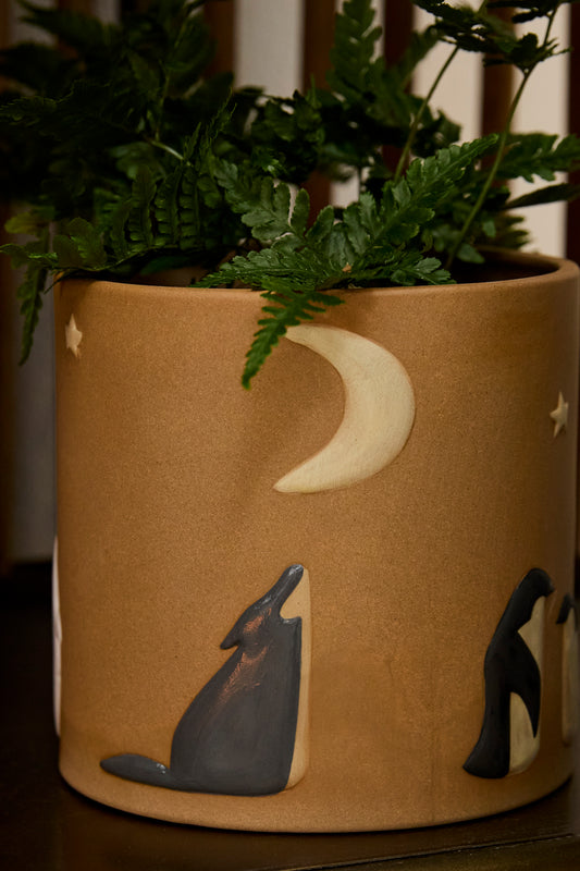 Antarctica Pot Set of 2 By Accent Decor | Planters, Troughs & Cachepots | Modishstore - 1