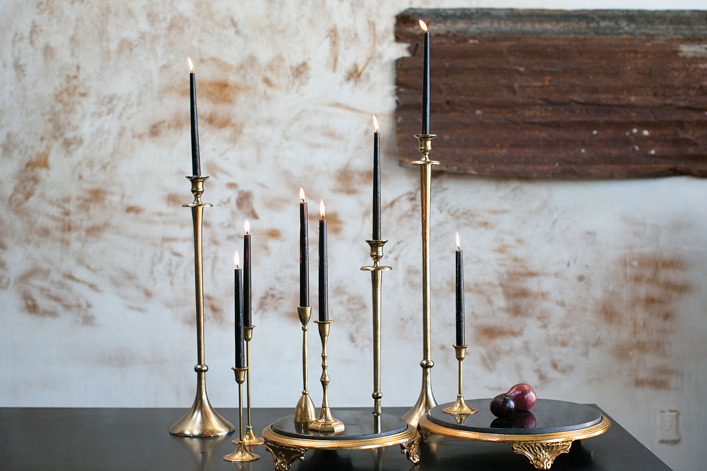 Antique Candlestick Set of 4 By Accent Decor | Candle Holders | Modishstore - 6