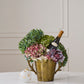 Antique Antler Bucket By Accent Decor | Planters, Troughs & Cachepots | Modishstore - 3