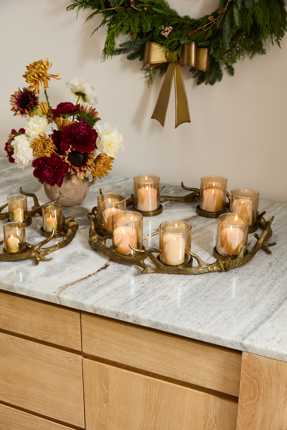 Antler Glow Candleholder By Accent Decor | Candle Holders | Modishstore - 3