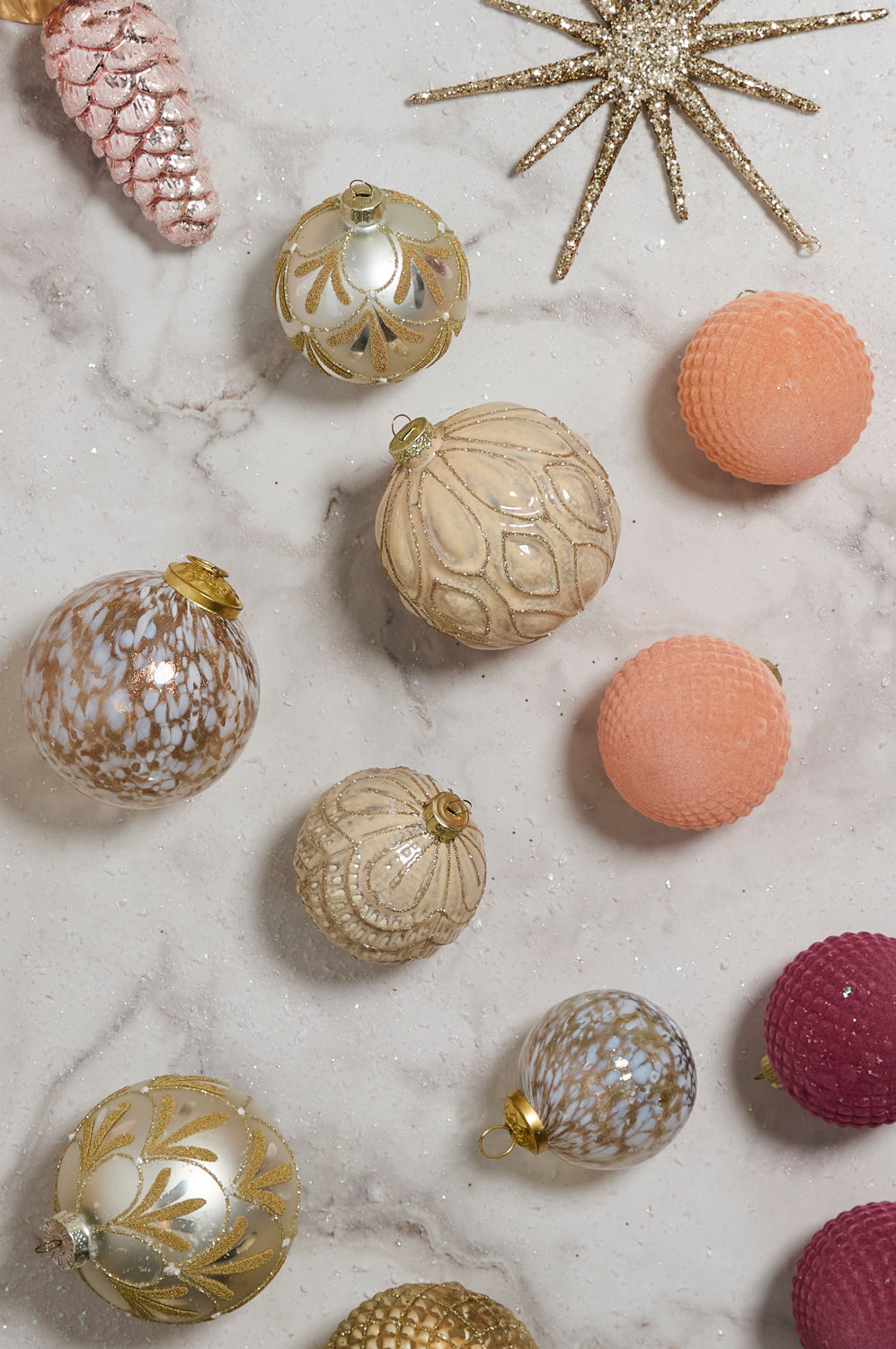 Antoinette Ornament Set of 8 By Accent Decor | Ornaments | Modishstore - 5