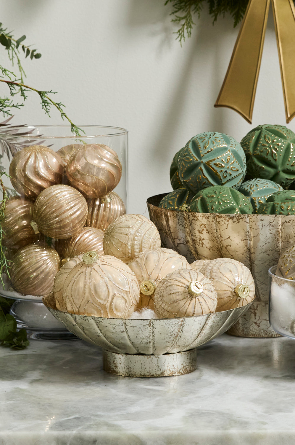 Antoinette Ornament Set of 8 By Accent Decor | Ornaments | Modishstore - 6