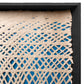 Shadow Box w/ Painted Interior & Curva Paper By Gold Leaf | Wall Art | Modishstore - 2