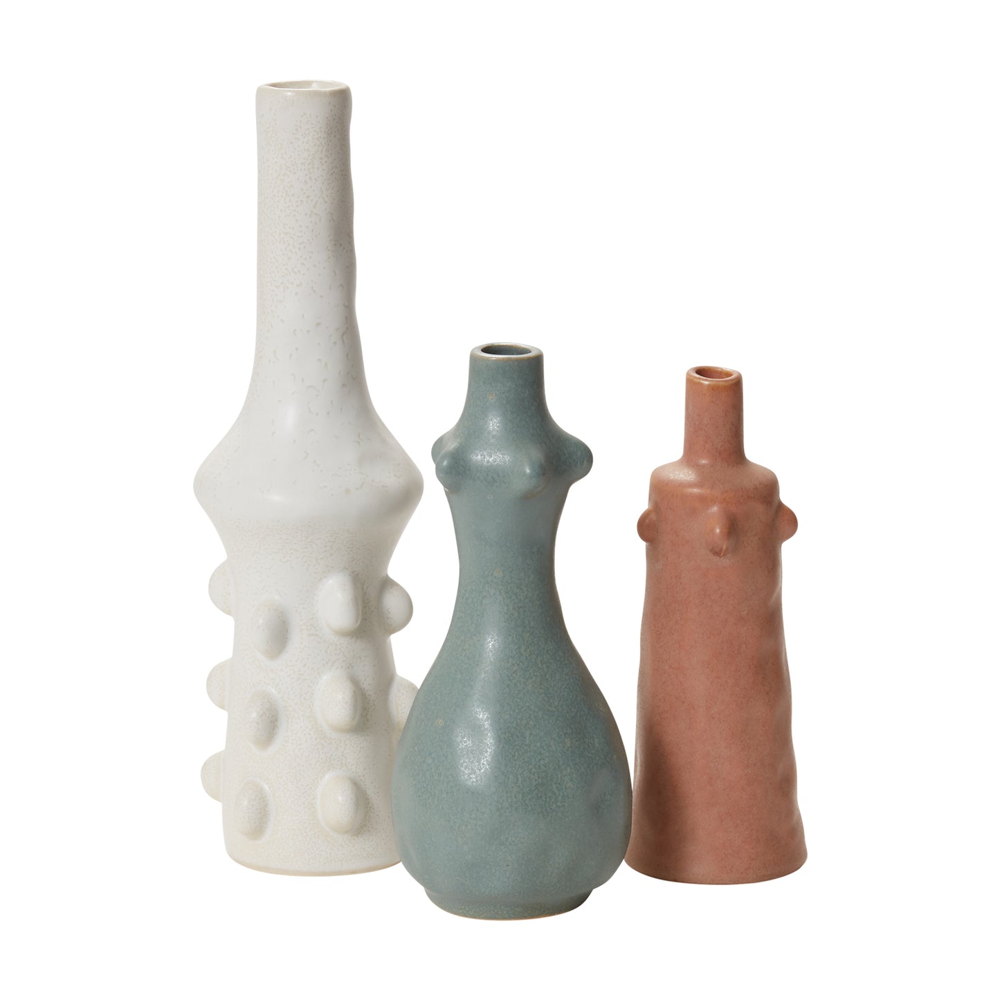 Artisan Budvase Set of 4 By Accent Decor | Vases | Modishstore - 4