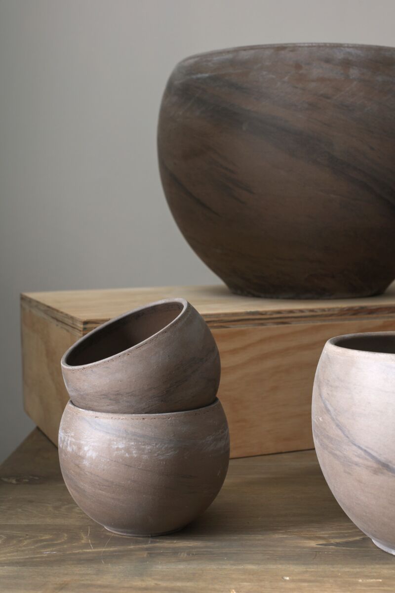 Astrid Pot 12.5"x 9.25" By Accent Decor | Planters, Troughs & Cachepots | Modishstore - 2