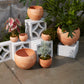 Astrid Pot Set of 4 By Accent Decor | Planters, Troughs & Cachepots | Modishstore - 4