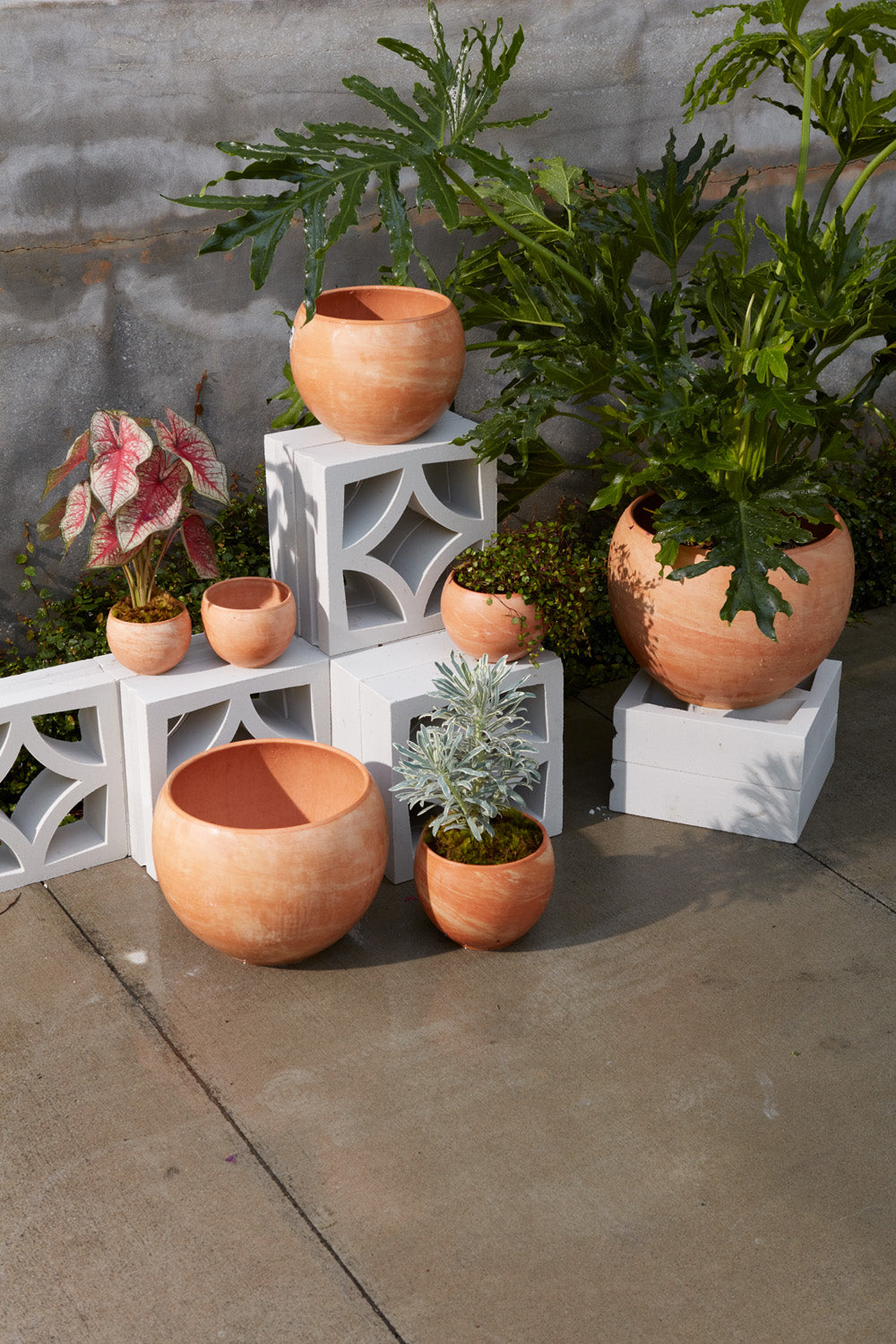 Astrid Pot Set of 4 By Accent Decor | Planters, Troughs & Cachepots | Modishstore - 4