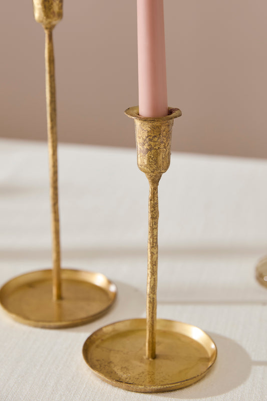 Auden Candleholder Set of 4 By Accent Decor | Candle Holders | Modishstore - 1