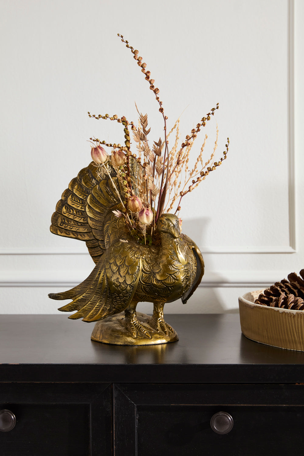 Autumn Turkey Vase By Accent Decor | Vases | Modishstore - 3