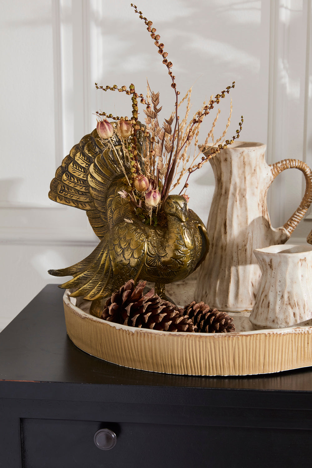 Autumn Turkey Vase By Accent Decor | Vases | Modishstore - 4