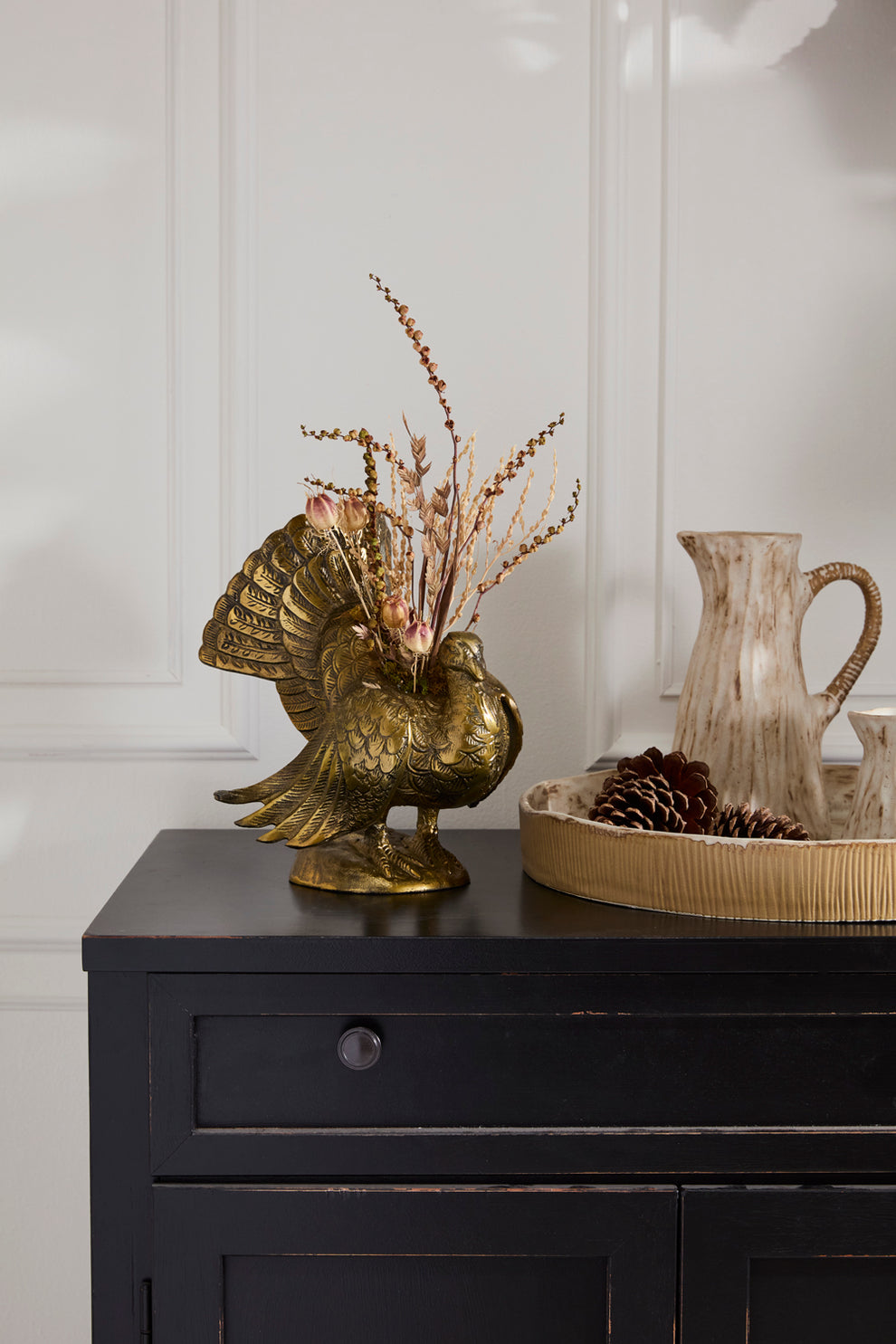 Autumn Turkey Vase By Accent Decor | Vases | Modishstore - 5