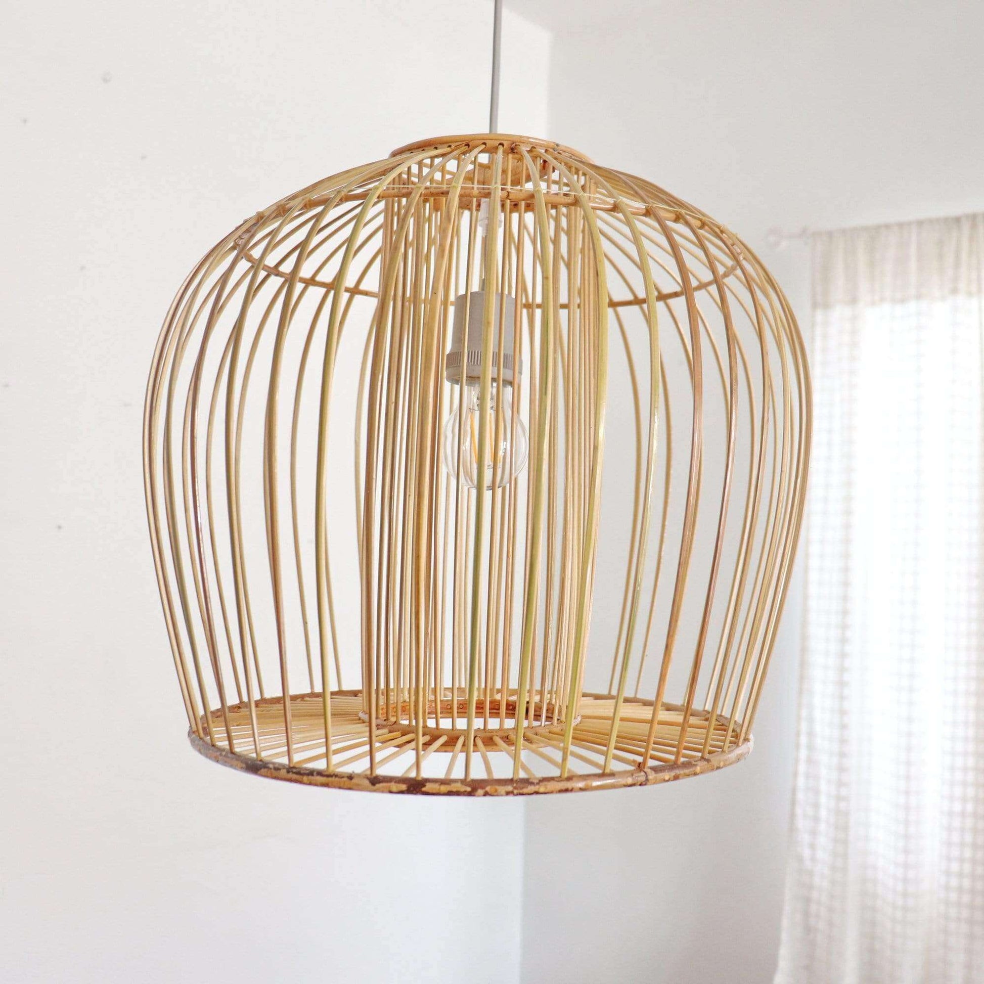 Boonta - Bamboo Pendant Light Shade (10- 15 Inches) By Thaihome | Pendant Lamps | Modishstore - 4