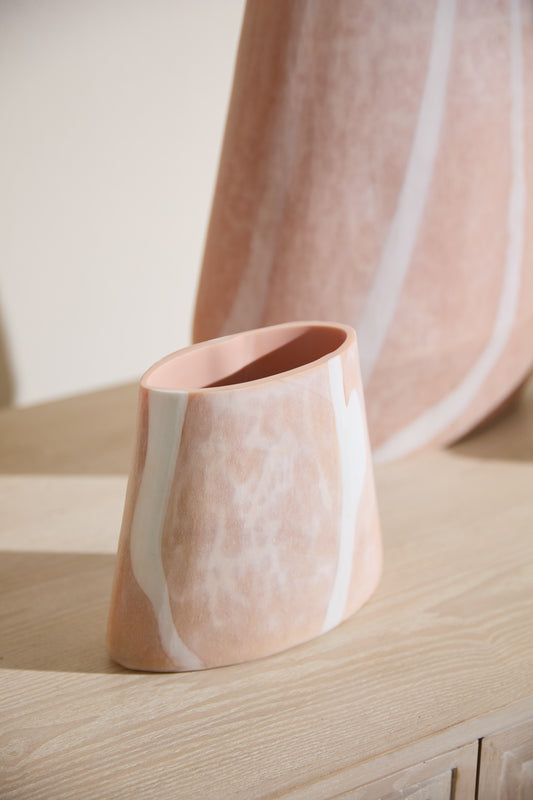 Barrett Vase By Accent Decor | Vases | Modishstore - 1