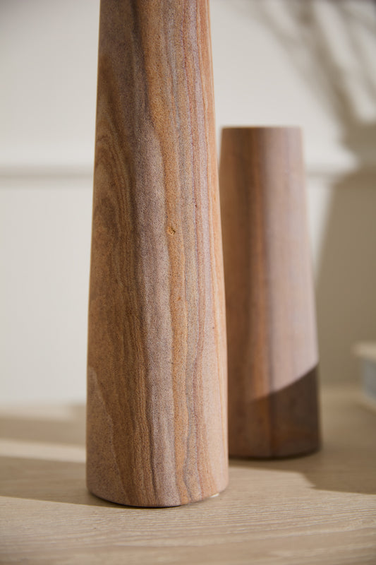 Bauhaus Vase Set of 2 By Accent Decor | Vases | Modishstore - 1