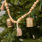 Bead and Bell Garland Set of 2 By Accent Decor | Garland & Wreath | Modishstore - 3