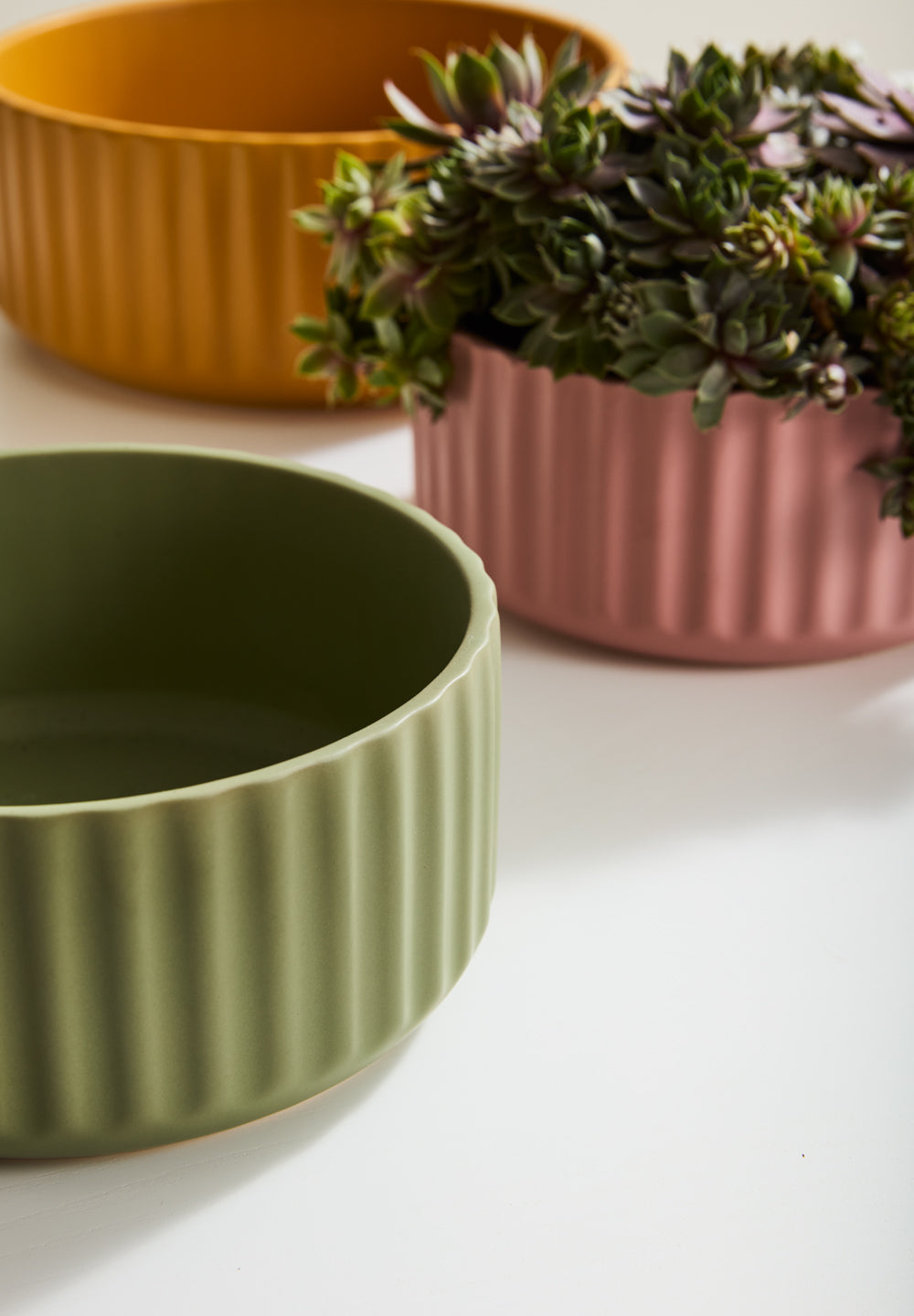 Beam Bowl Set of 2 By Accent Decor | Decorative Bowls | Modishstore - 1