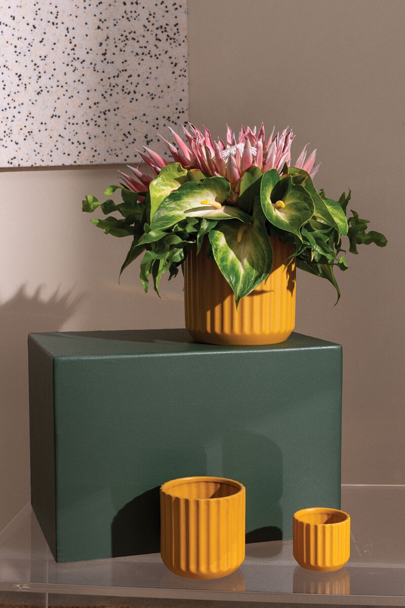 Beam Pot 9.25"x 9.25" By Accent Decor | Planters, Troughs & Cachepots | Modishstore - 4