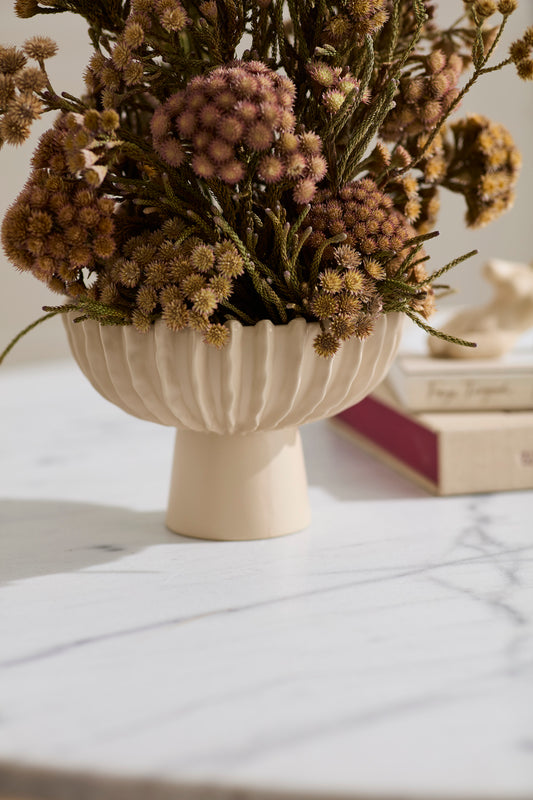 Belden Footed Bowl Set of 2 By Accent Decor | Decorative Bowls | Modishstore - 1