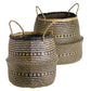 Benni Basket Set of 2 By Accent Decor | Bins, Baskets & Buckets | Modishstore - 4