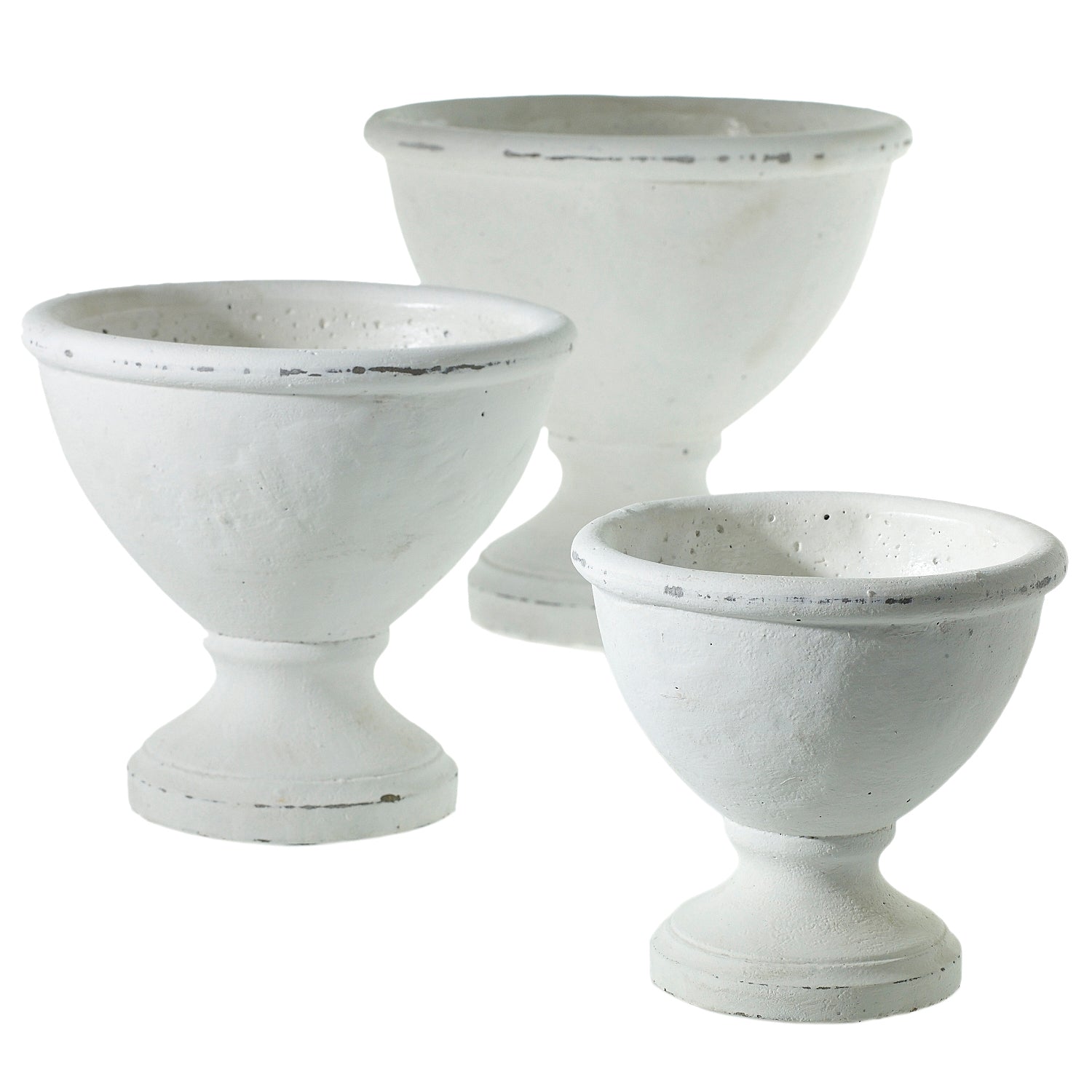Benoit Compote Set of 4 By Accent Decor | Planters, Troughs & Cachepots | Modishstore - 5
