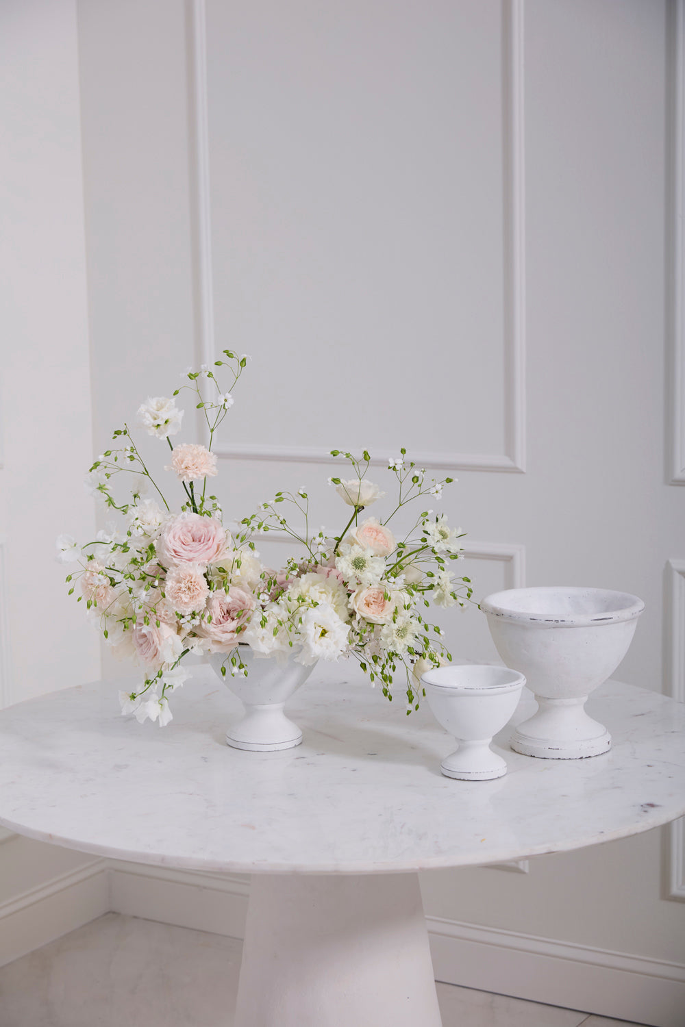 Benoit Compote Set of 4 By Accent Decor | Planters, Troughs & Cachepots | Modishstore - 3