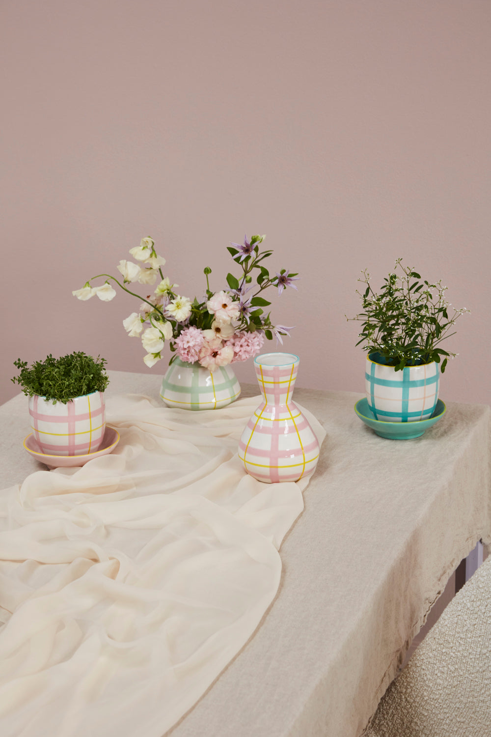 Bertie Collection Set of 4 By Accent Decor | Vases | Modishstore - 3