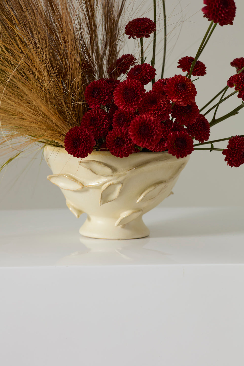 Bianca Compote Set of 4 By Accent Decor | Planters, Troughs & Cachepots | Modishstore - 4