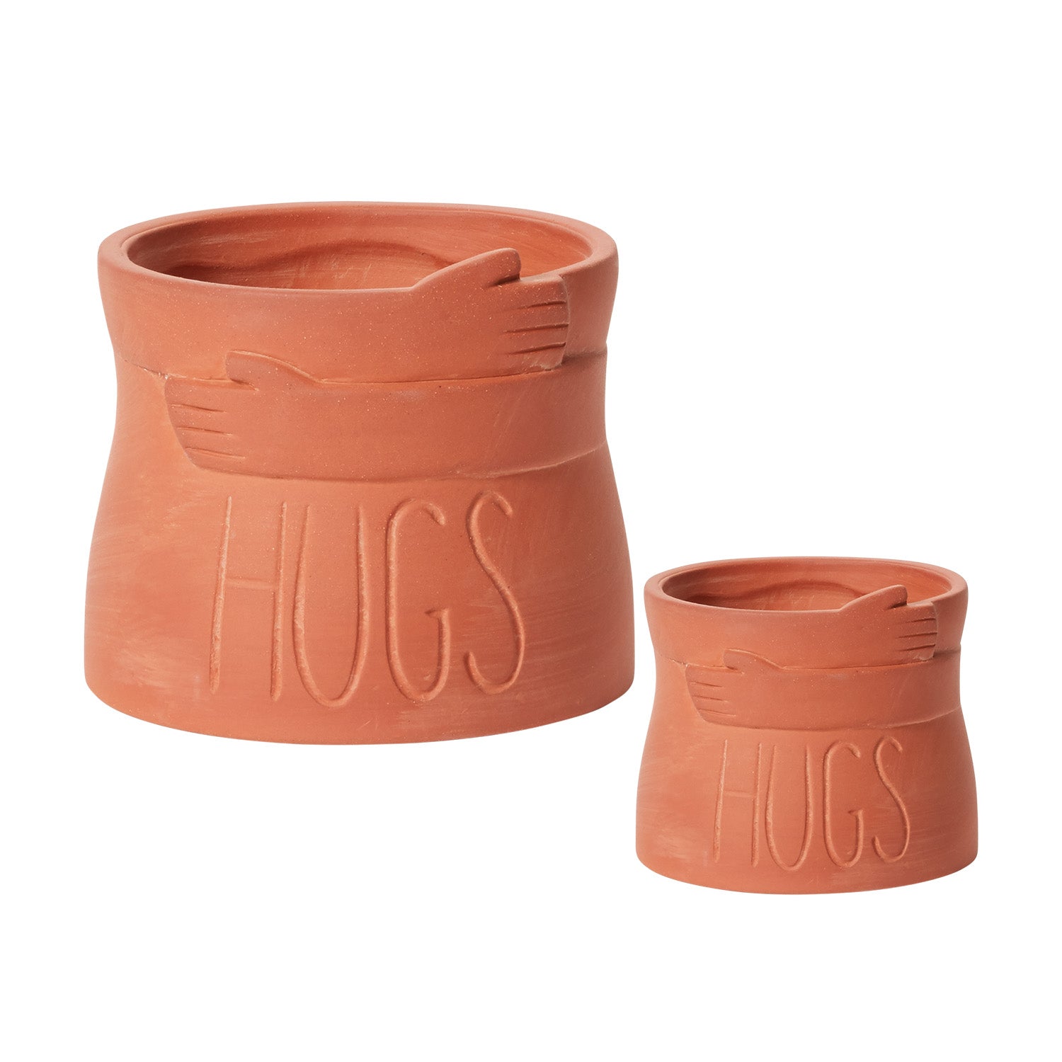 Big Hugs Pot Set of 4 By Accent Decor | Planters, Troughs & Cachepots | Modishstore - 4