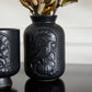 Black Magic Collection Set of 8 By Accent Decor | Planters, Troughs & Cachepots | Modishstore - 1