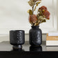 Black Magic Collection Set of 8 By Accent Decor | Planters, Troughs & Cachepots | Modishstore - 5
