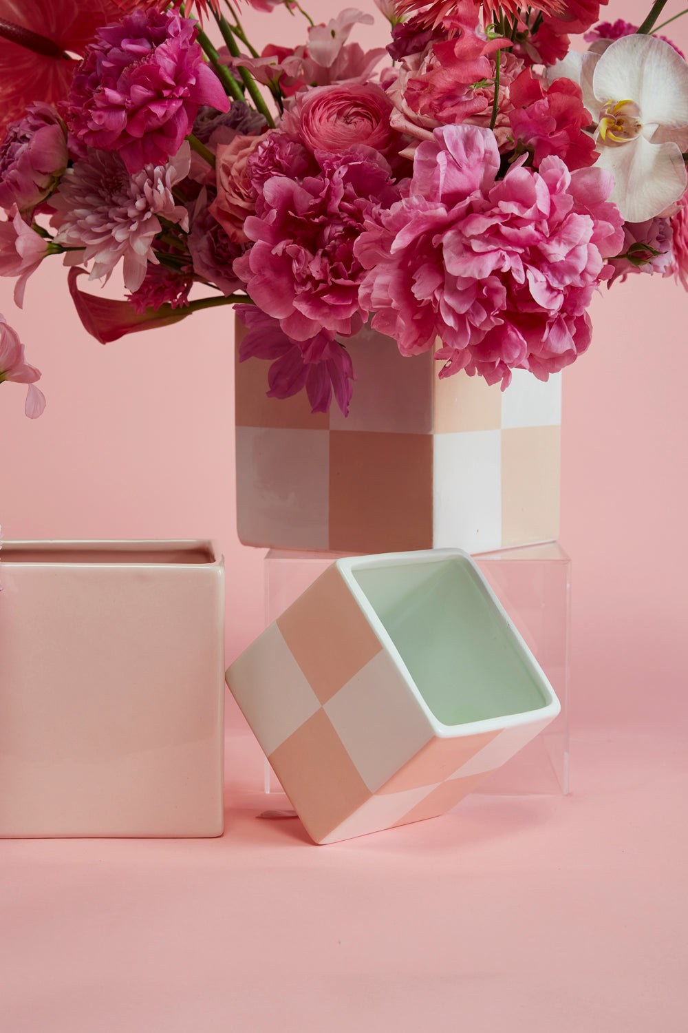 Blushed Urban Square Set of 4 By Accent DŽcor
