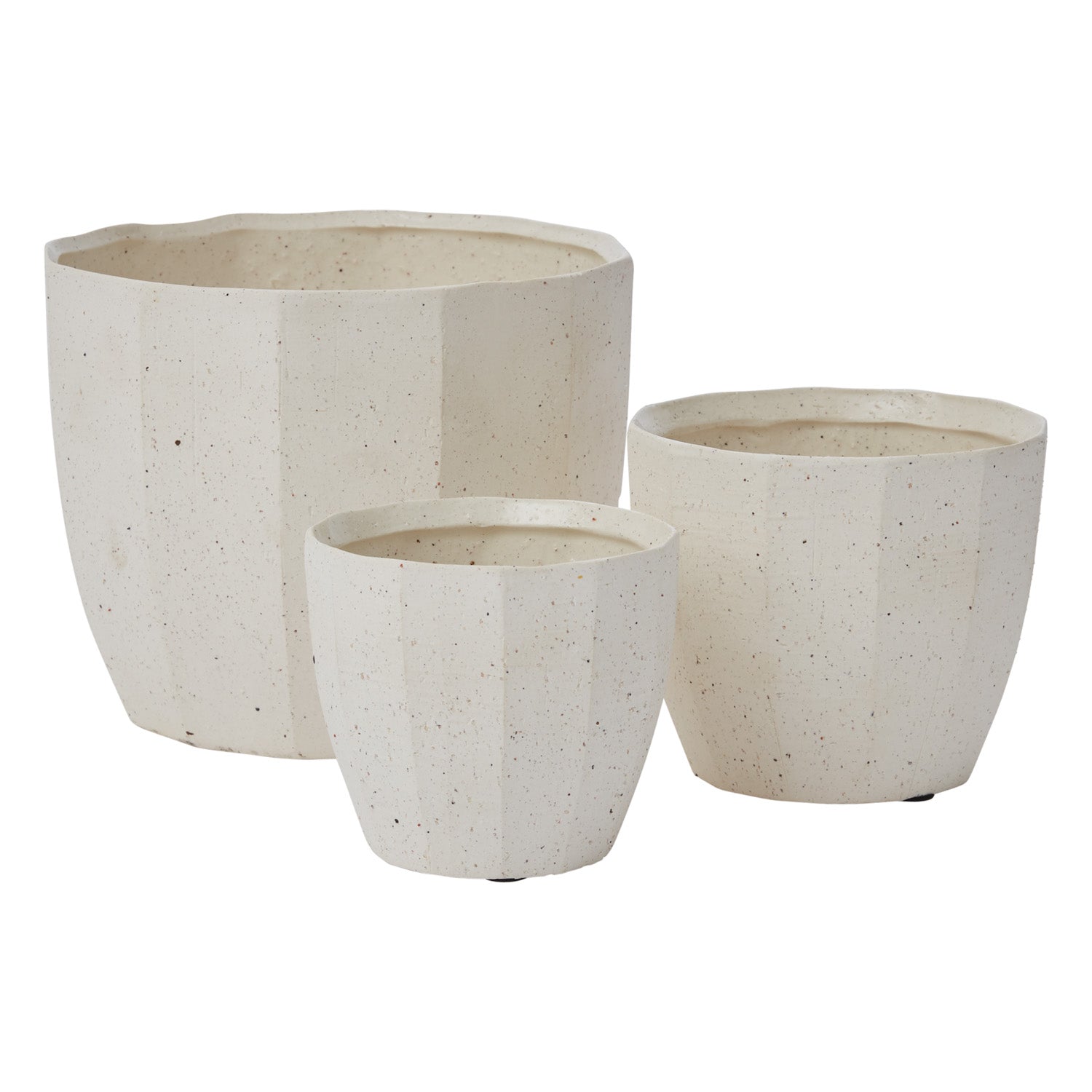 Bona Pot Set of 8 By Accent Decor | Planters, Troughs & Cachepots | Modishstore - 5