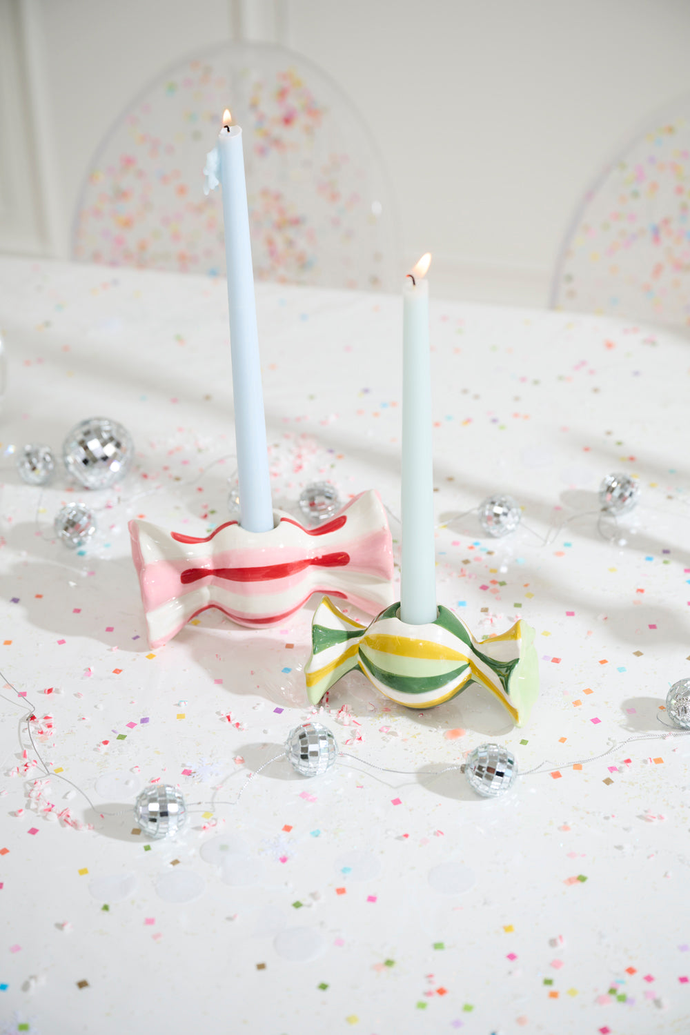 Bonbon Candleholder Set of 4 By Accent Decor | Candle Holders | Modishstore - 3