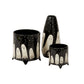 Boo Collection Set of 4 By Accent Decor | Planters, Troughs & Cachepots | Modishstore - 4