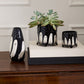 Boo Collection Set of 4 By Accent Decor | Planters, Troughs & Cachepots | Modishstore - 1