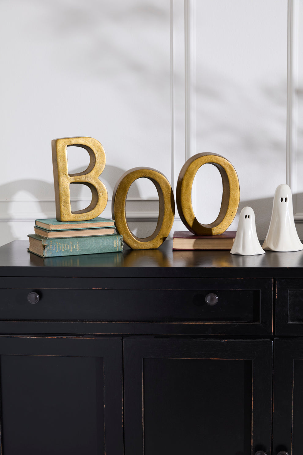 BOO Mantel Letters By Accent Decor | Planters, Troughs & Cachepots | Modishstore - 3