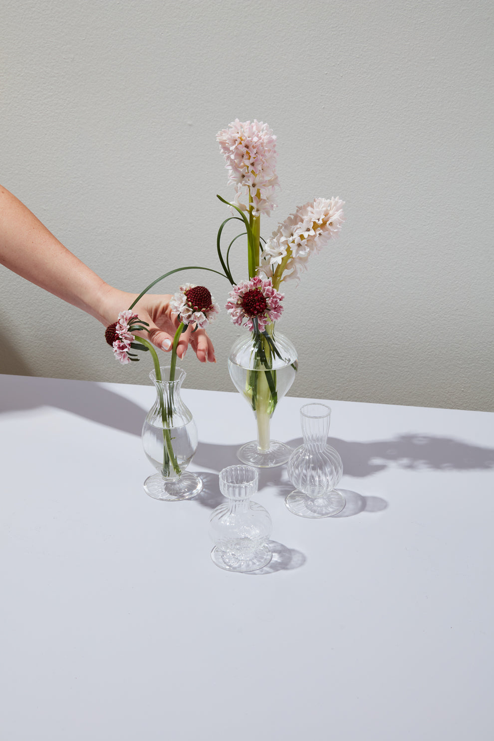 Boutique Budvase Set of 4 By Accent Decor | Vases | Modishstore - 1