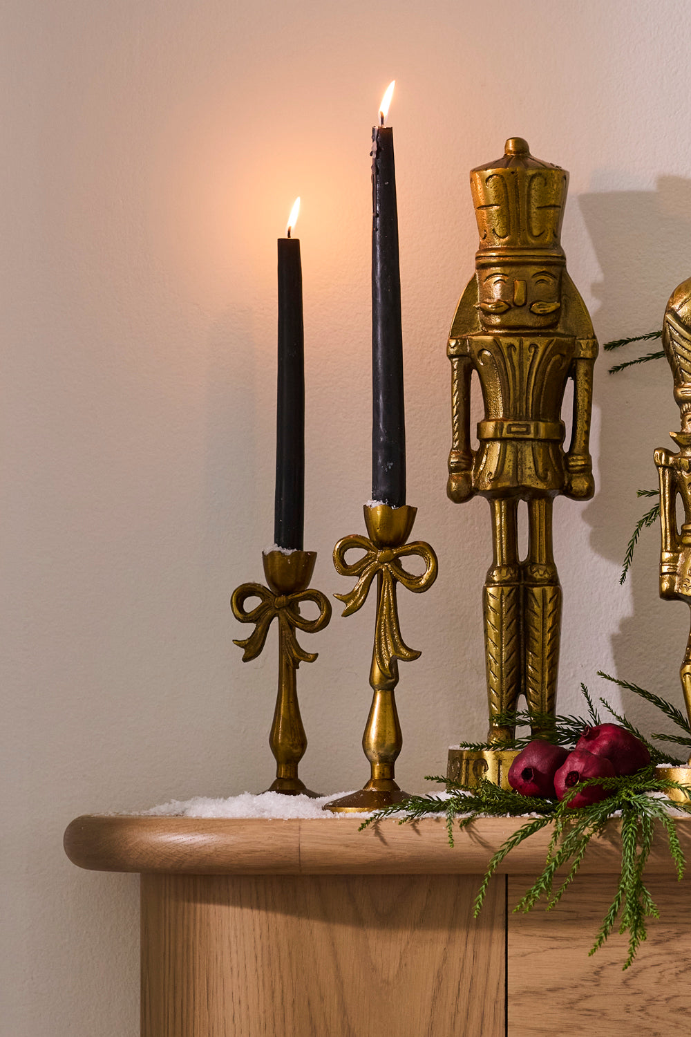 Bowtied Candleholder Set of 4 By Accent Decor | Candle Holders | Modishstore - 4