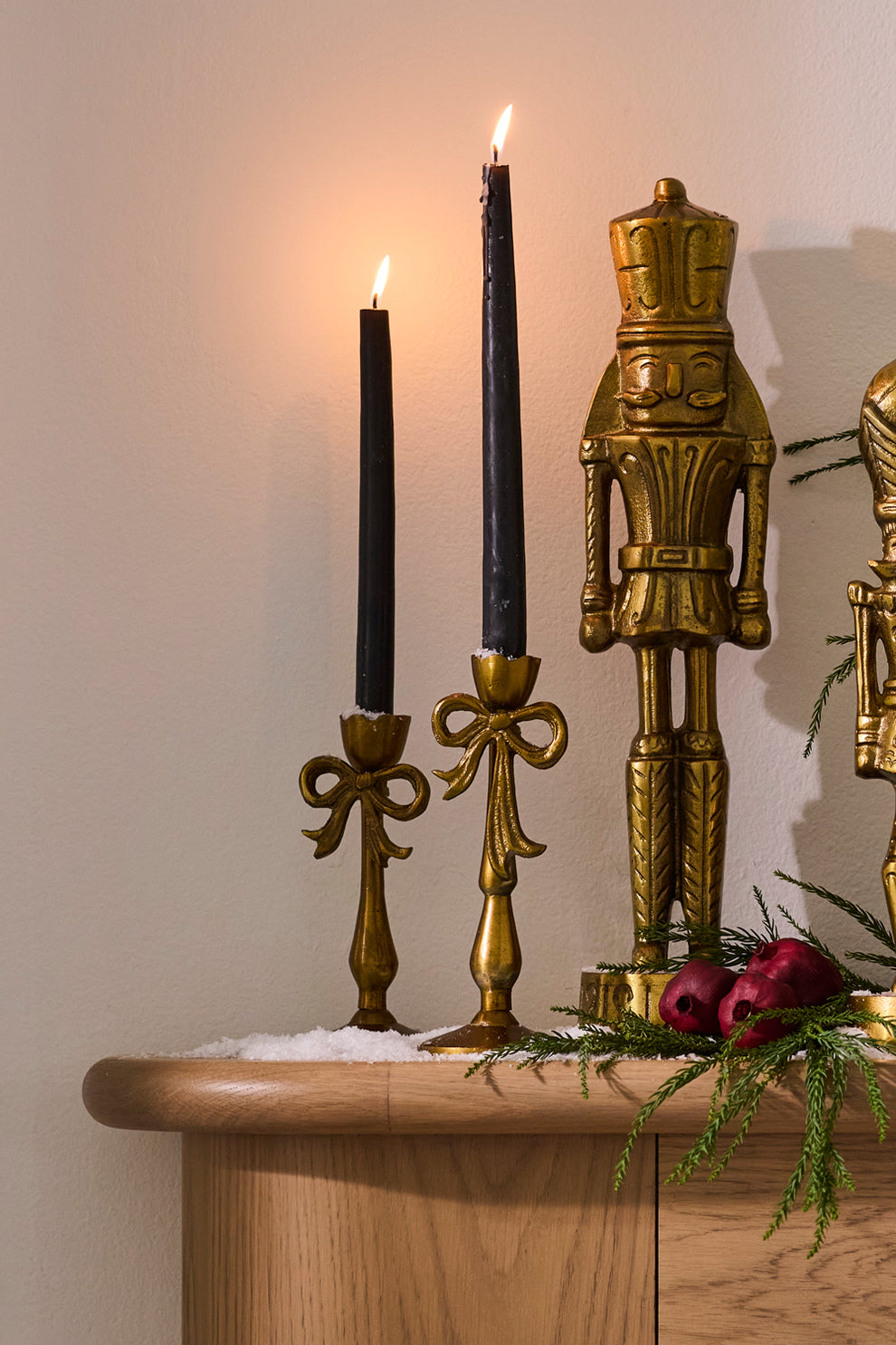 Bowtied Candleholder Set of 4 By Accent Decor | Candle Holders | Modishstore - 4