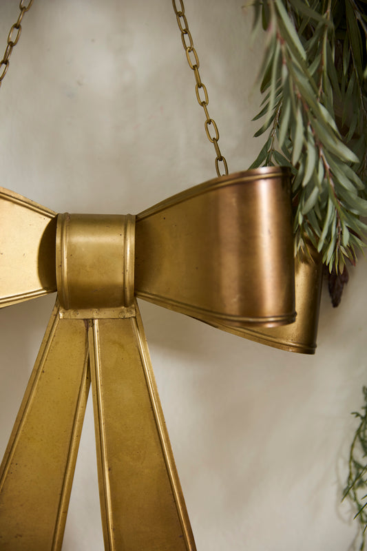 Bow Wreath Set of 2 By Accent Decor | Wreath | Modishstore - 1