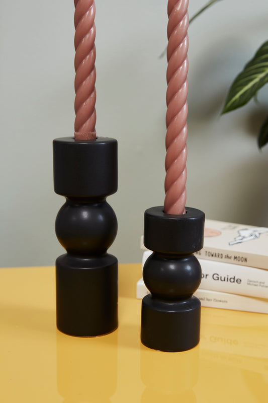 Brea Candlestick Set of 8 By Accent Decor | Candle Holders | Modishstore - 1
