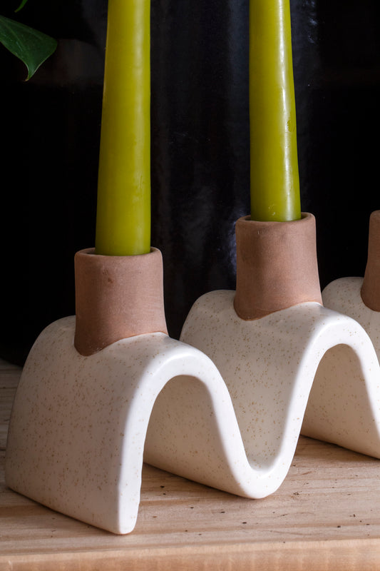 Briarcliff Candle Holder Set of 2 By Accent Decor | Candle Holders | Modishstore - 1