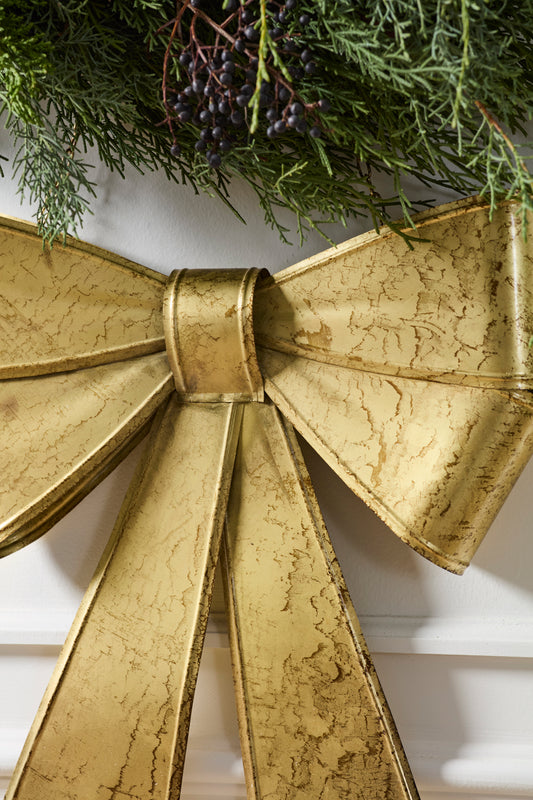 Brilliant Bow Wreath Set of 2 By Accent Decor | Wreath | Modishstore - 1